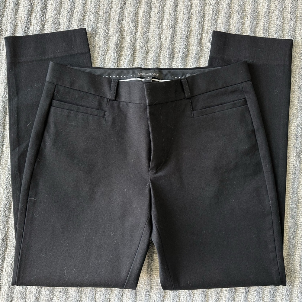 Banana Republic women’s dress pants Sloan workwear black new with no tags size 8
